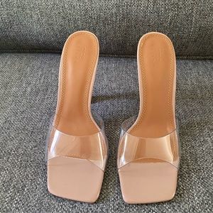 Toe Mules Clear - 7